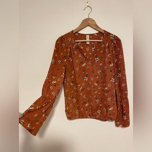 Allison Joy Women’s XS Floral Blouse